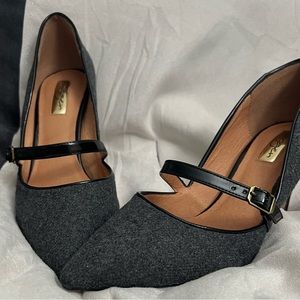 Halogen Grey Flannel Heels